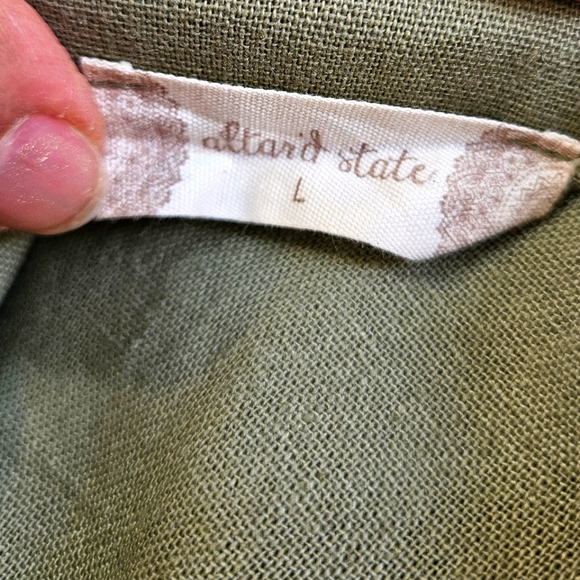 Altard State Army Green Dress - Picture 12 of 15